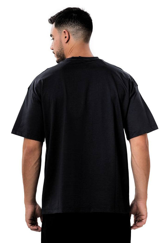 PANTHER DETAIL Oversized Relaxed Fit T-shirt