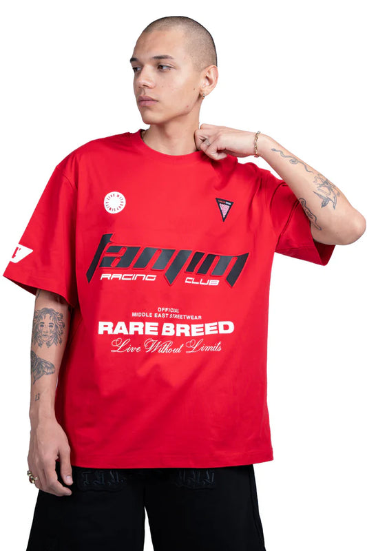 TANJIM RACE T-SHIRT - RED