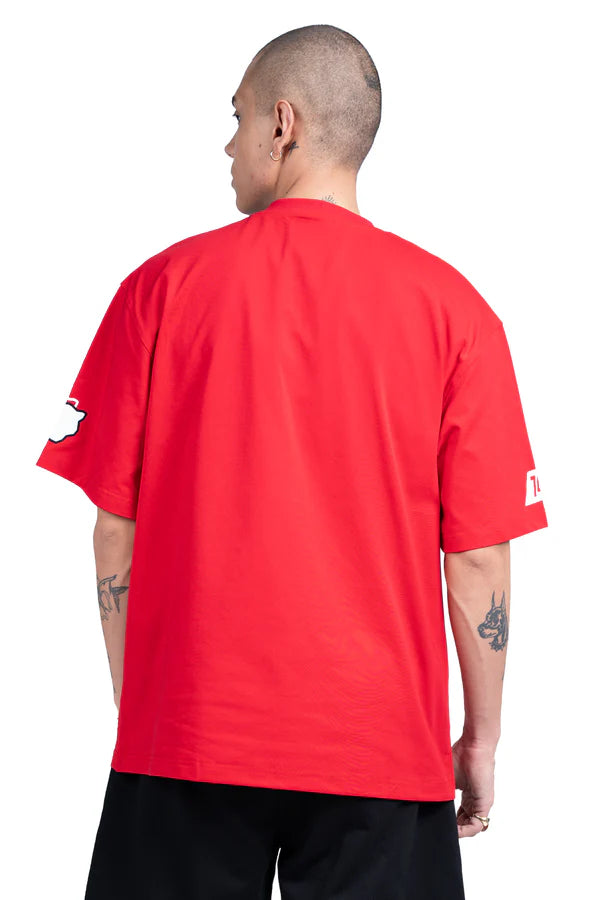 TANJIM RACE T-SHIRT - RED