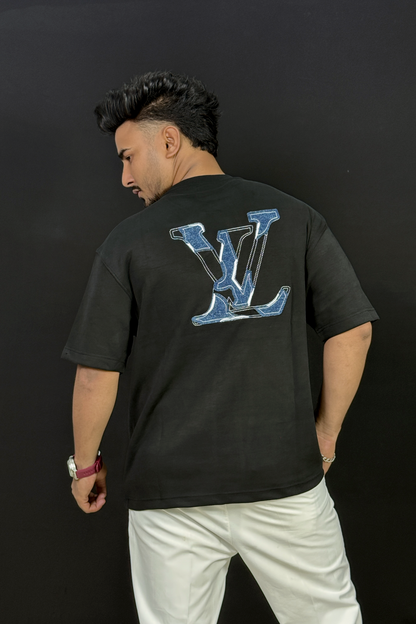 Premium China Imported Dropshoulder T-Shirt (black)