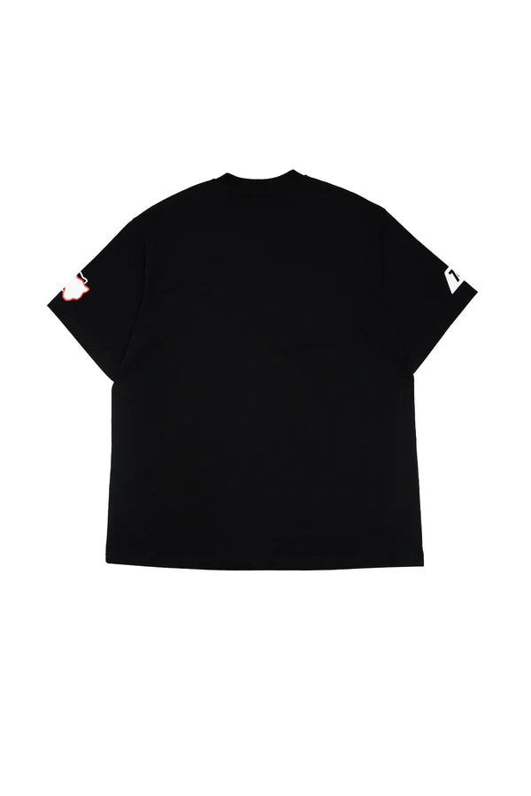 TANJIM RACE T-SHIRT - BLACK