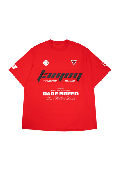 TANJIM RACE T-SHIRT - RED